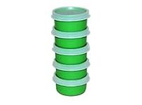 Tupperware Set of 5 Smidgets 1 Ounc