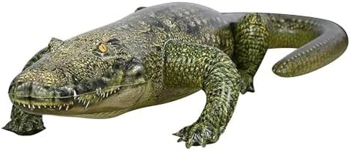 Jet Creations Inflatable Gator 49 inch Long Safari Great for Pool, Party Decoration, an-Gator