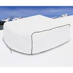Classic Accessories 77410 RV AC Cover, White, For Coleman Mach I, II & III, Mach 3 Plus, Mach 15, Roughneck & TSR