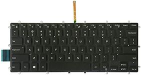 No Frame Keyboard for Dell Inspiron 5368 5378 5370 5379 5568 5578 5579 7368 7370 7373 7375 7378 7460 7466 7467 7560 7569 7570 7572 7573 7579 Laptop (Backlight)