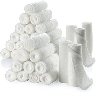 Gauze Bandage Rolls - Pack of 36, 3" x 4.1 Yards Per Roll of Medical Grade Gauze Bandage and Stretch Bandage Wrapping for Dressing All Types of Wounds and First Aid Kit by MEDca