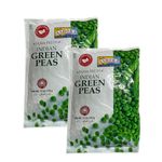 Ashoka Indian Green Peas with Farm fresh, Frozen peas in High Protein & Fiber, Taste of Authentic Indian Cuisine can be used in many dishes, From pure taste of India - 310g (PACK OF 2)