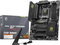 MSI MAG X870 Tomahawk WiFi Gaming Motherboard (AMD Ryzen 9000/8000/7000 Series Processors, AM5, DDR5, PCIe 5.0, SATA 6Gb/s, M.2, USB 3.2 Gen 2, Wi-Fi 6E, Bluetooth 5.3, 2.5Gbps LAN, HDMI/DP, ATX)