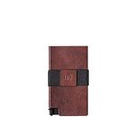 Ekster Senate Card Holder Wallet for Men | Slim Smart Wallets for Men with RFID Blocking Layer | Modern & Minimalist Wallet with Push Button for Quick Credit Card Access (Classic Brown)