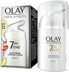 Olay Total Effects 7-in-1 Touch of Sunshine Anti-Ageing Moisturiser with Niacinamide, Vitamin C and E, 50 ml