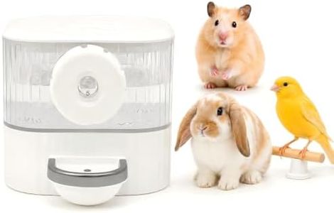 Oceenew No Drip Hanging Automatic Rabbit Water Dispenser 650ml, Top Refill Pet Water Bowl Bottle BPA Free for Bunny, Guinea Pig, Ferret, Chinchilla,Squirrel,Hamster,Puppy Kitten, Other Small Animals