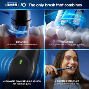 Oral-B iO2 Electric Toothbrush – Night Black