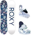 Roxy Poppy Girls Snowboard Package,