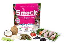 Smack Organic Raw Dehydrated Very Berry Chicken Dog Food (5.5lb)