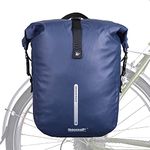 Rhinowalk Bike Pannier Bag Waterproof Rack Bicycle Bag 20L Bike Bag Laptop Pannier Backpack Professional Cycling Accessories Shoulder Bag