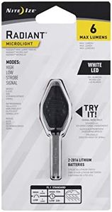 Nite Ize Taschenlampe Microlight-Linterna Llavero 6LM, Unisex niño, (Weisse led), estandar