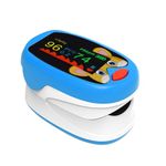 BEBAPOW Paediatric Oximeter, Fingertip Pulse Oximeter for Kids & Children, Blood Oxygen Saturation, Pulse Rate Monitoring, USB-C Charging