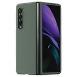DailyObjects Thermoplastic Polyurethane Mobile Phone Case Cover for Samsung Galaxy Z Fold 3, Green Slim Back Cover, Designer Matte Finish, Hard Ultra Protective & Anti Shock with Screen Protection
