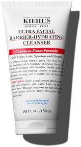 Kiehl's Ultra Facial Barrier-Hydrating Cleanser, Cream-To-Foam Non-Stripping Daily Face Wash For All Skin Types, Including Sensitive - 5 Fl Oz