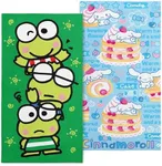 Northwest Hello Kitty Beach Towel 2-Pack, Keroppi Trio SWT Cinn, 30" x 60"