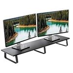 VIVO Black Wood 39 Inch Wide Extra 