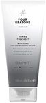 FOUR REASONS Color Mask - Graphite - (27 Colors) Toning Treatment, Color Depositing Conditioner, Tone & Enhance Color-Treated Hair - Semi Permanent Hair Dye, Vegan and Cruelty-Free, 6.76 fl oz