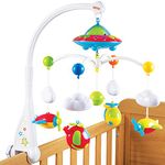 Nuby Musical Cot Mobile with Colour Changing Wall/Ceiling Starlight Projection