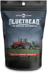 GLUETREAD MORE TREAD MORE TRACTION GlueTread Tractor Sidewall Tire Repair Kit | Off-Road Puncture Anywhere No Need to Remove Enough Material Patch 5-7 Tires for Tractors, Trailers and Mowers