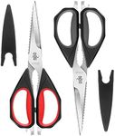 LIVINGO Kitchen Scissors, 2 Pack 9.