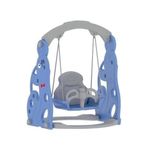 Little Fingers Kids Indoor/Outdoor Baby Swing Set with Safety Seat & Backrest Toddler Swing with Tower-Themed Frame (Castle Slide, 920)