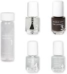 Dazzle Dry Mini Kit 4 Step System - Sequoia - A dark chocolate brown. Full coverage cream. (5 Piece Kit / 5 Manicures)