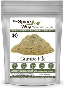 The Spice Way Gumbo File - (4 oz) Gumbo File Powder Made with premium ground Sassafras tree leaves
