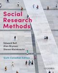 Social Research Methods: Sixth Canadian Edition