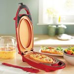 Copper King Ceramic Omelette Maker, Non-Stick Copper Infused Quick Cooker Plates, Healthy Grill Cooks Top & Bottom