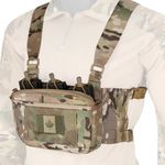 WYNEX Tactical Molle Chest Rig of Kangaroo Style, Tactical Chest Pack with Triple Mag/Zipper Insert