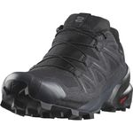 Salomon Women's Speedcross Gore-tex Hiking Shoe, Black/Black/Phantom, 7