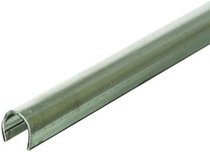 Prime-Line D 1579-C 1/4 x 48 In. Stainless Steel Sliding Patio Door Repair Track (2 Pack)