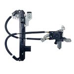FFFauto 748-228 Rear Left Driver Side Power Window Regulator with Motor Fits 2000-2006 Cadillac Escalade/Chevrolet Tahoe/GMC Yukon,Easy Install