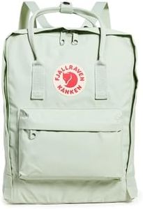 Fjallraven Women's Kanken Backpack, Mint Green, One Size