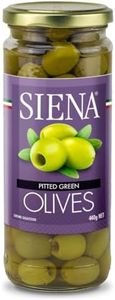 Siena Pitted Green Olives 440 g