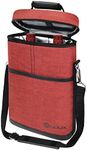 OPUX 2 Bottle Wine Carrier Tote, In