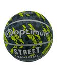 Optimum STREET BASKETBALL - BLACK/YELLOW - SIZE 7