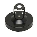 180° Adjustable Magnetic Antenna Base, Metal Shell Radio Antenna Mount for Mobile Car Transceiver, for SL 16 and N Connector Type Antenna | 180 Degree | Metal Shell Mount | Black