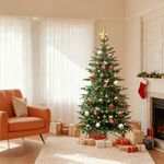 QBA 5FT Unlit Realistic Christmas T