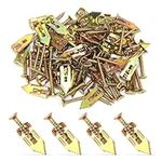 Drywall Anchors, 50 Pcs Drywall Self-Drilling Anchors, Self Drilling Drywall Anchors for Fixing TV, Shelf, Cabinet, Curtains