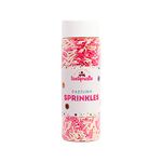 Tastycrafts Vermicelli Sprinkles for Cake Decoration, 100 gm | Edible cake Decorating items | Sprinkle for cake, cupcake, cookies, brownies | Cake Topper Decor - Pink and White