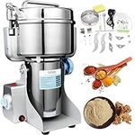 Marada 1000g Electric Grain Grinder Mill Stainless Steel 25000 r/min Pulverizer Grinding Machine for Kitchen Spice Pepper Coffee Powder Grinder (1000g)