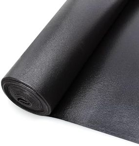 ADYAWEN 21.6 inch × 118 inch Professional Tool Box Liner and Drawer Liner, Easy Cut Non-Slip Foam Rubber Toolbox Drawer Liner Mat - Adjustable Thick Cabinet Liners,Black