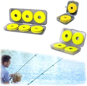 16 Pcs Tablero de Línea de Pesca Carretes de Bobinado de Espuma Caja de Almacenar Líneas de Pesca Bobinadoras de Aparejos de Pesca de Espuma Bobinado de Pesca de Espuma (M)