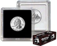 Comictopia 2x2 Coin Snap Holder Quarter (24.3mm) Box of 25