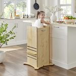 Little Helper FunPod Toddler Tower | Learning Tower | Kitchen Helper Tower | Step Stool to Reduce Accidents in The Home | Natural (Maple)