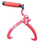 7 Inches (180MM) Log Tongs, Log Carrier, Log Lifting Hook, Timber's Tongs for Lifing Logs, Total Length 13.8 Inches