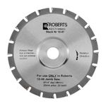 ROBERTS 10-47-6 20-Tooth Carbide Tip Saw Blade for 10-55 Jamb Saw, 6-3/16-Inch