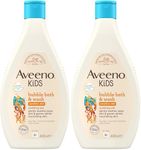 Aveeno Kids Bubble Bath & Wash 400m