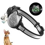 Cat Collar with Airtag Holder, Brea